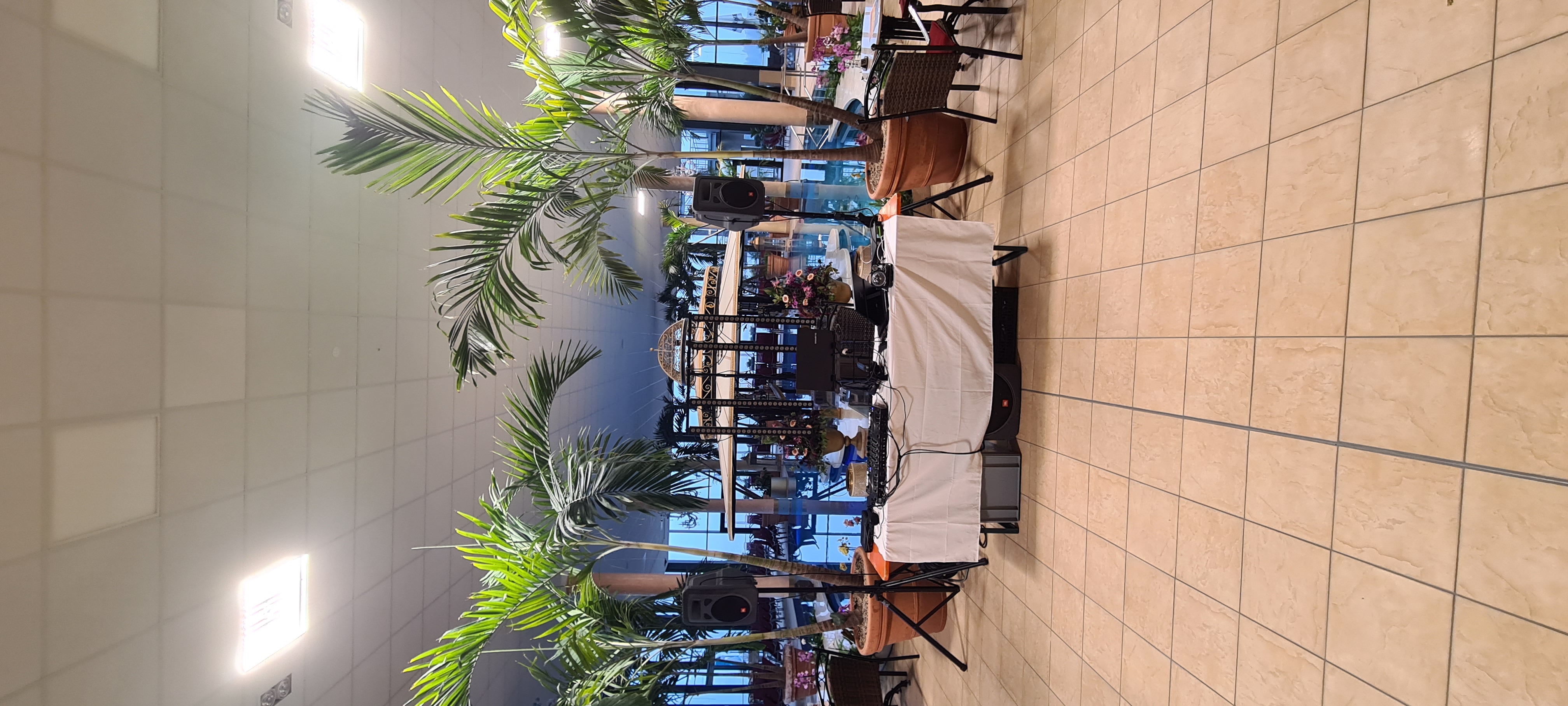 Professionelles DJ Equipment Hochzeit